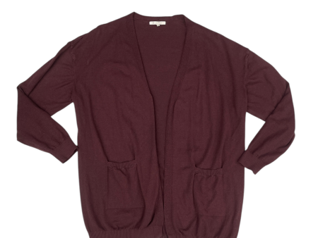 CARDIGAN by Z SUPPLY In MAROON, Size: S Online Sale