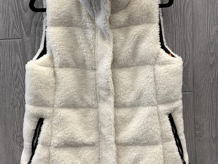 Vest Faux Fur & Sherpa By Talbots In Black & White, Size: 22womens Discount