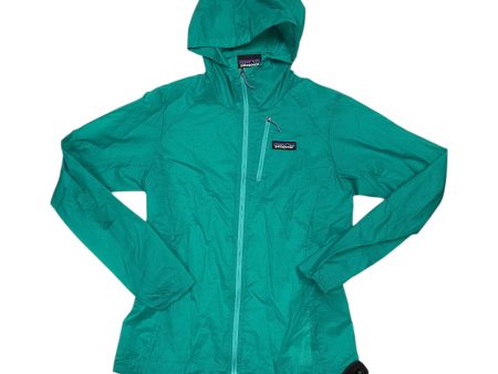 Athletic Jacket By Patagonia In Green, Size:S Online Sale