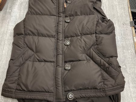 Vest Puffer & Quilted By J. Crew In Brown, Size: L For Discount