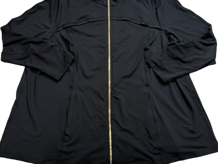 Athletic Jacket By Livi Active In Black, Size: 2x Supply