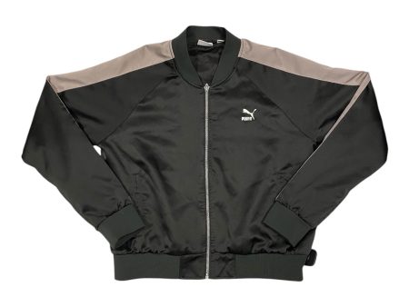 Athletic Jacket By Puma In Black, Size:L Online