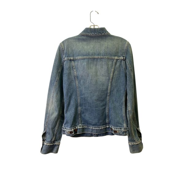 Jacket Denim By Bke In Blue Denim, Size:L Fashion