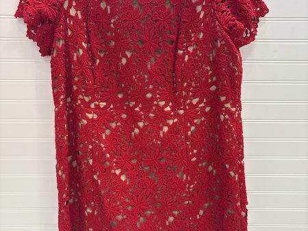 Dress Party Short By Talbots In Red & Tan, Size: 14p on Sale