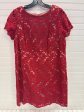 Dress Party Short By Talbots In Red & Tan, Size: 14p on Sale