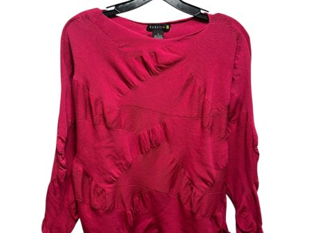 Knit Top Long Sleeve By Babette In Pink, Size: S Hot on Sale