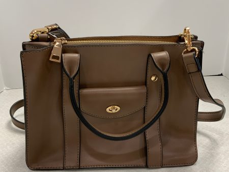 Handbag By Mellie Blanco In Brown, Size:Medium Discount