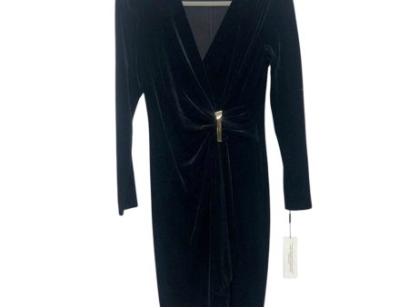 Dress Party Midi By Calvin Klein In Black, Size:4 For Sale