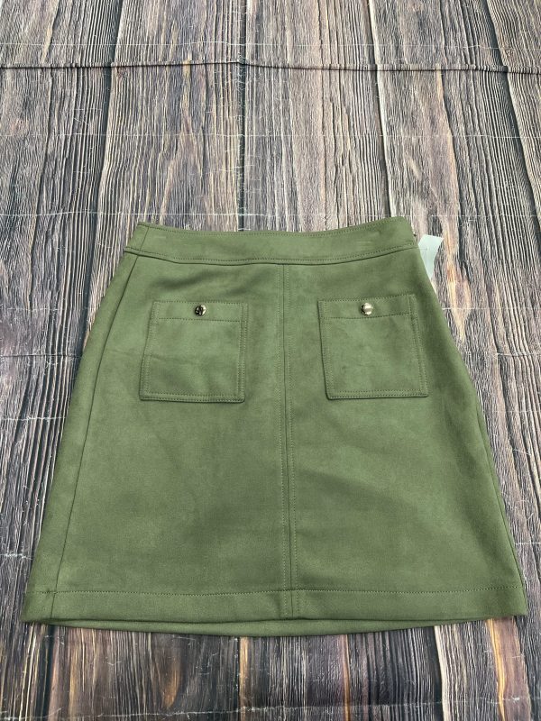 Skirt Midi By Loft In Green, Size: 2 Supply