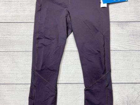 Athletic Capris By Lululemon In Purple, Size: 10 Discount