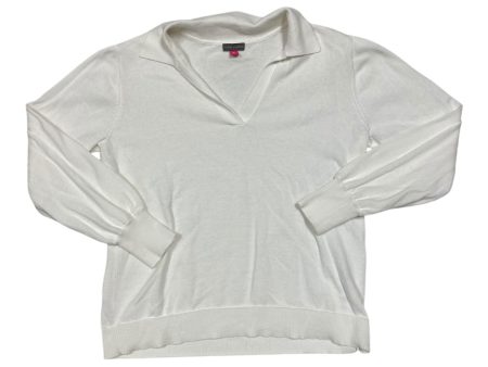 Sweater By Vince Camuto In White, Size:M Discount