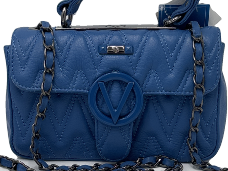 Like New! Mario Valentino Quilted Leather Handbag Online now