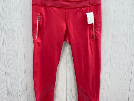 Athletic Leggings By Lululemon In Pink, Size: 8 For Sale