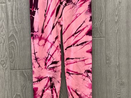 Athletic Leggings By Pink In Pink, Size: M Supply