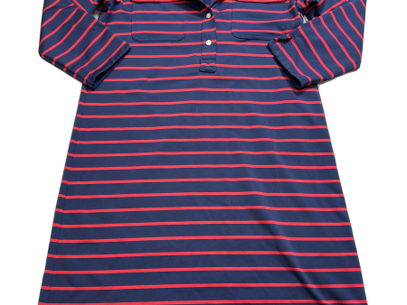 Athletic Dress By Vineyard Vines In Blue & Red, Size: S Online Sale