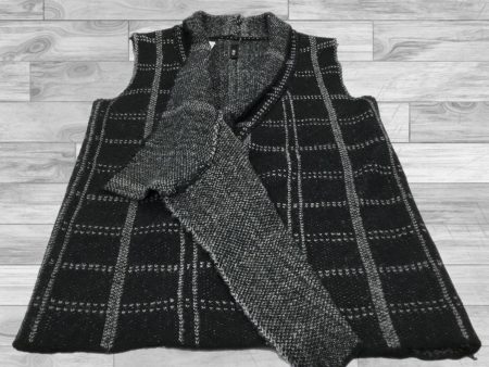 Vest Sweater By Elan In Black, Size: M For Sale