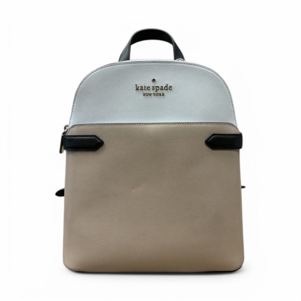 Backpack Designer By Kate Spade In Beige, Size:Medium For Cheap