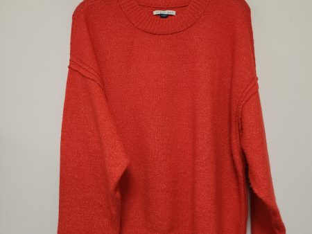 Sweater By American Eagle In Red, Size: L For Discount