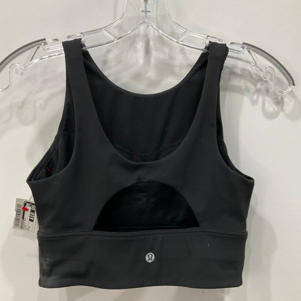 Athletic Bra By Lululemon In Black, Size: 6 Fashion