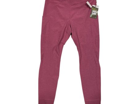 Athletic Leggings By ALASKAN HARDGEAR In Pink, Size:L Online Hot Sale