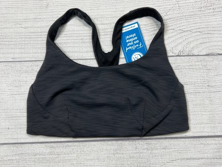 Athletic Bra By Lululemon In Grey, Size: 8 Cheap