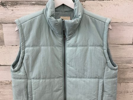 Vest Puffer & Quilted By Thread And Supply In Green, Size: M Discount