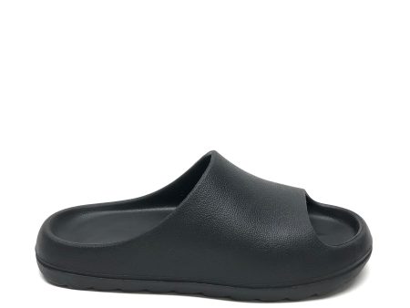 Sandals Flats By Clothes Mentor In Black, Size: 9 For Cheap