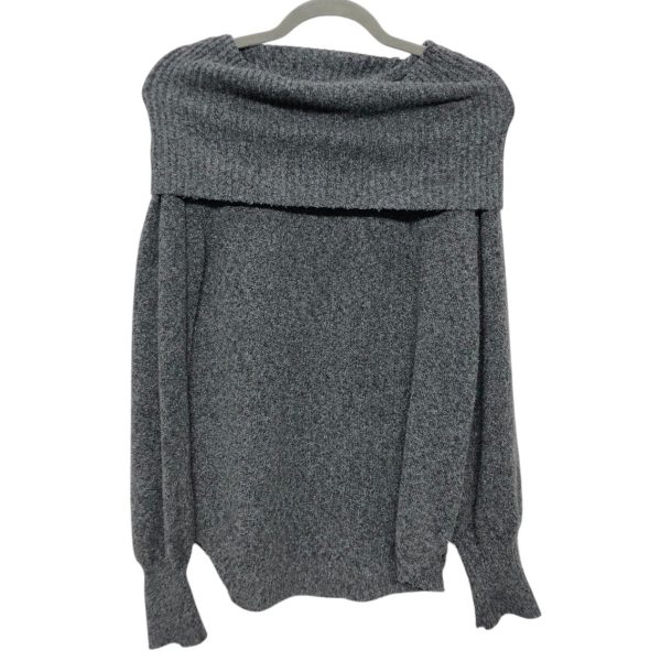 Sweater By Tahari By Arthur Levine In Grey, Size:S Hot on Sale