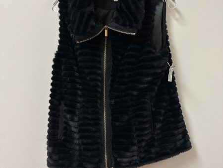 Vest Faux Fur & Sherpa By Calvin Klein In Black, Size: S Fashion