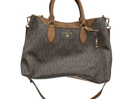 Handbag Designer By Michael Kors In Brown, Size:Medium Discount