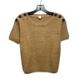 Sweater Short Sleeve By J. Crew In Tan, Size: Xs Supply