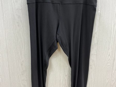 Athletic Leggings By Lululemon In Black, Size: 18 For Cheap