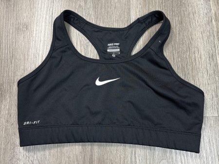 Athletic Bra By Nike Apparel In Black, Size: L Fashion