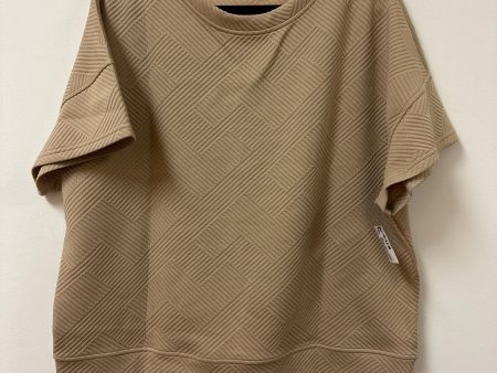 Sweater Short Sleeve By Clothes Mentor In Tan, Size: L For Cheap