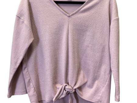 Purple Top Long Sleeve Old Navy, Size M Online Sale