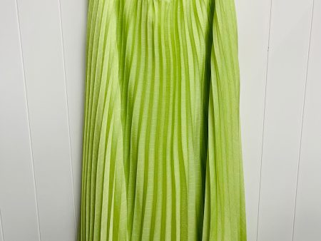 Skirt Maxi By H&m In Green, Size: Xl For Sale