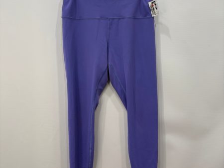 Athletic Leggings By Lululemon In Purple, Size: 14 Online Hot Sale