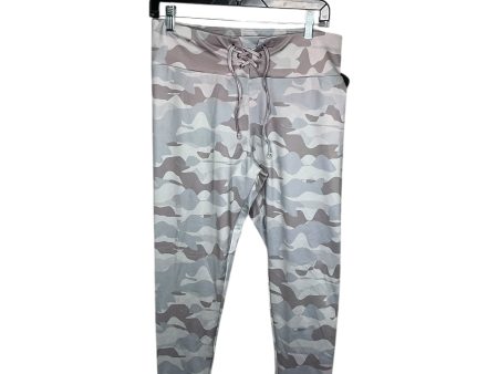 Athletic Leggings By Simply Southern In Camouflage Print, Size: L Sale