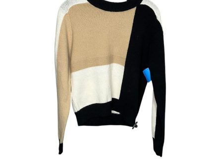 Sweater By Versona In Black & Tan, Size: S For Sale