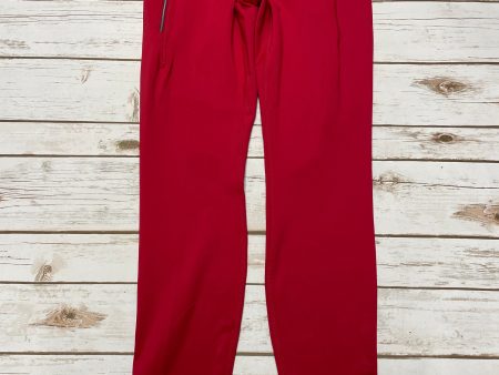 Athletic Leggings By All In Motion In Red, Size: M Online Sale