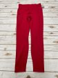 Athletic Leggings By All In Motion In Red, Size: M Online Sale