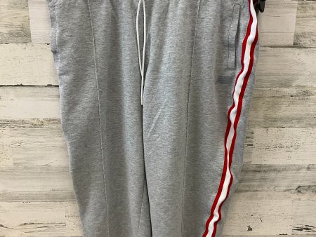 Athletic Capris By New Balance In Grey, Size: Xl Online