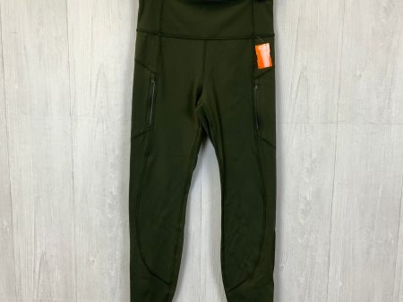 Athletic Leggings By Athleta In Green, Size: S Sale