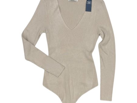 Bodysuit By Abercrombie And Fitch In Tan, Size:L Online now