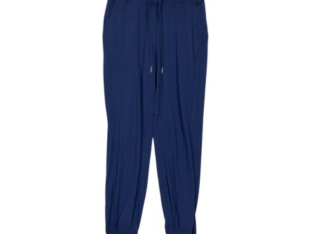 Athletic Pants By Lululemon In Blue, Size:6 Cheap