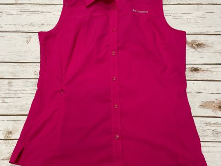 Athletic Tank Top By Columbia In Pink, Size: M Online Hot Sale