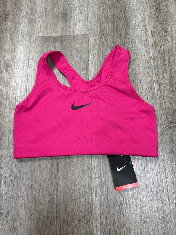 Athletic Bra By Nike Apparel In Pink, Size: L Sale