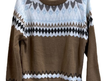 Sweater By Clothes Mentor In Tan, Size: Xl For Sale