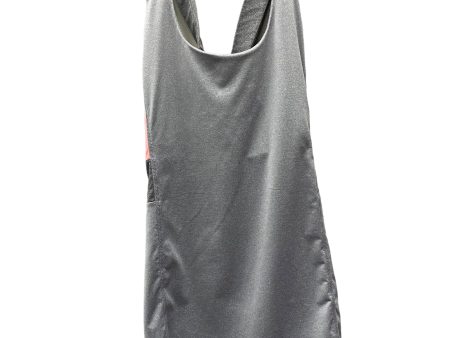 Athletic Dress By Mpg In Grey & Pink, Size: L Supply