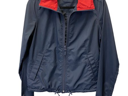 Athletic Jacket By Tommy Hilfiger In Blue & Red, Size: S Online now